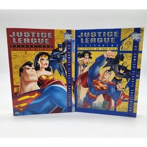 DC Comics Justice League Seasons 1-2 DVD Set